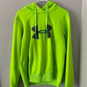 Neon green hoodie